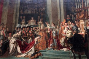 'The Coronation of Napoleon' by Jacques-Louis David (1807 AD).