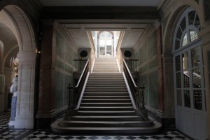 A staircase in the palace.