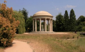 The Temple of Love, located in the gardens behind the Petit Trianon.