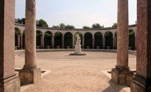The Colonnade Grove in gardens at Versailles.