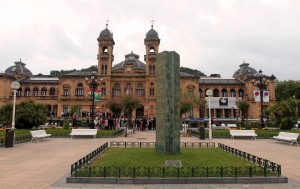 The Town Hall of San Sebastian (formerly a casino that was built in 1887 AD).