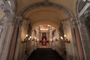 The Grand Staircase inside the Royal Palace.