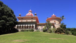 The Palace of Monserrate, seen from the lawn.