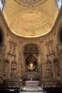 The Royal Chapel inside the cathedral.
