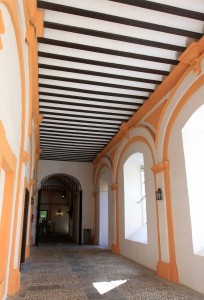 Corridor in the Royal Palace.