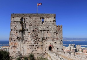 The Tower of Homage in the Moorish Castle.