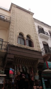 Decorative building found in the souk.