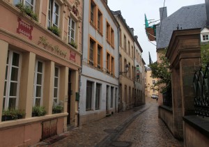 A street in the Old Town.