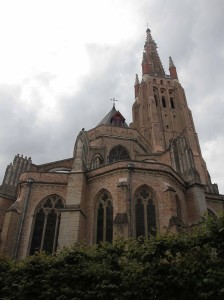 Another view of the Church of Our Lady.