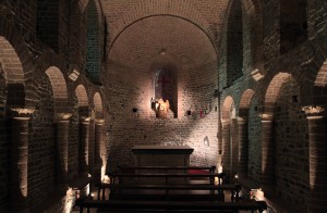 The Romanesque Chapel of Saint Basil.