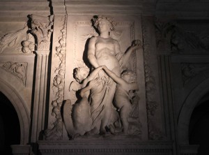 Relief of Venus, located in the North Gallery.
