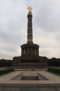 Another view of the Berlin Victory Column (Note: I did not see any angels hanging out on top during my visit).