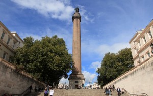 The Duke of York Column, a monument to Prince Frederick, the second eldest son of King George III.