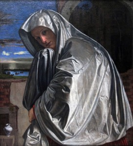 'Mary Magdalene' by Giovanni Girolamo Savoldo (ca. 1535-40 AD).
