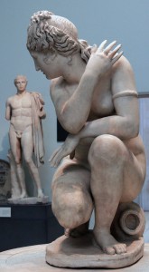 Lely's Venus, a sculpture of the goddess Venus surprised while bathing (1st or 2nd-century AD Roman copy of a Hellenistic original).