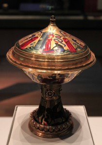 The Royal Gold Cup, which was originally made for the French royal family at the end of the 14th-century AD.