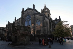 St. Giles' Cathedral in Edinburgh.