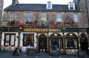 Greyfriars Bobby pub.