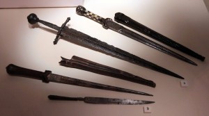 Scottish daggers from the 17th-century AD.
