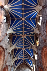 Ceiling inside St. Giles' Cathedral.