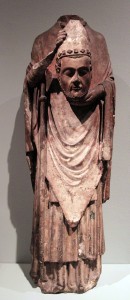 'Saint Fermin Holding His Head' (French, ca. 1225/75 AD).