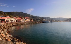 The port at Charlotte Amalie on St. Thomas Island in the U.S. Virgin Islands.