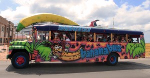 One of Aruba's crazy buses.