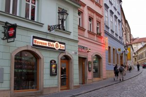 The Havanna Club Bar in Brno.