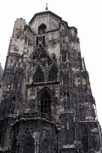 The North Tower of St. Stephen's Cathedral in Vienna.