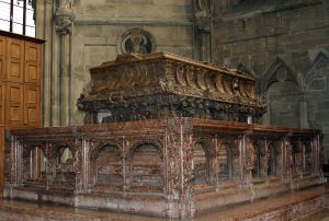 Tomb of Emperor Frederick III (1415-1493 AD), a Holy Roman Emperor and the first emperor of the House of Habsburg.