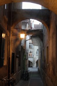 An alleyway in Bern.